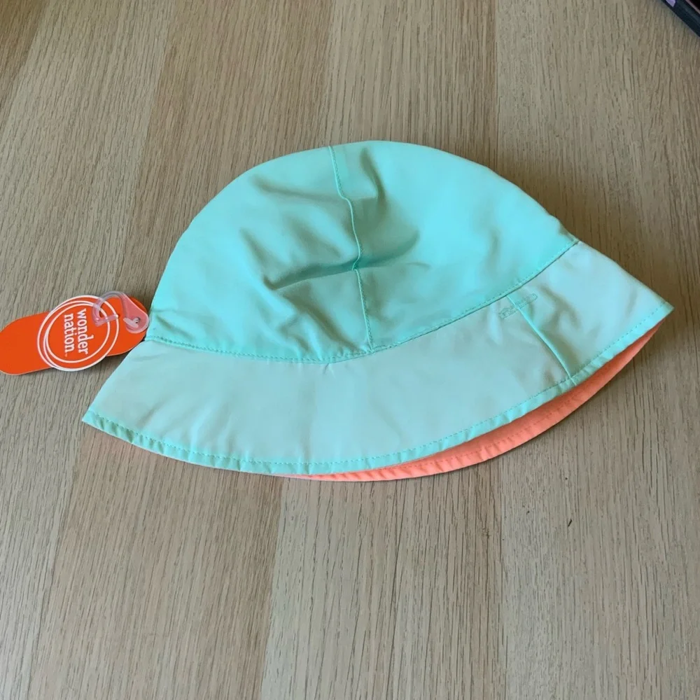 3/$10 Wonder Nation Reversible UPF 50+ Solid Sun Hat